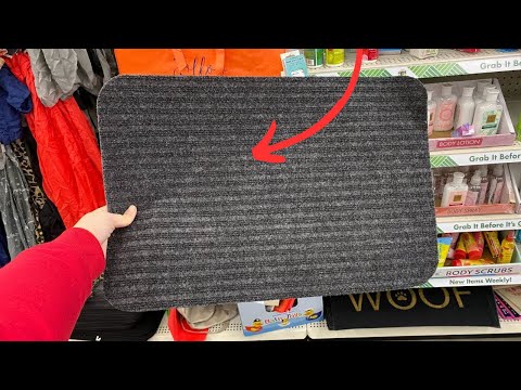 Tape up 4 Dollar Store mats (BRILLIANT!)