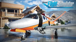 FlightFX Cirrus SF50 Vision Jet | Full Review | Sedona - Aspen | Microsoft Flight Simulator
