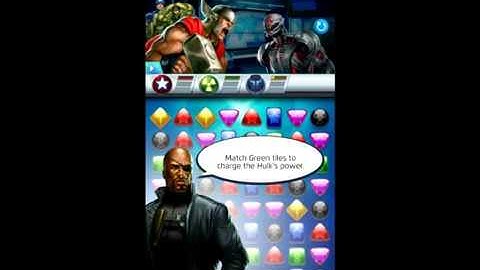 Marvel Puzzle Quest - Getting Started - Vid 1