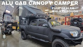 The Ultimate Alu Cab Canopy Camper Walkthrough
