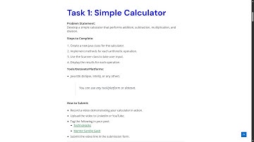 Simple Calculator