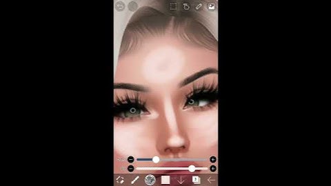 Simple Highlighting of imvu edit using Ibis paint #ibispaintx  #imvu