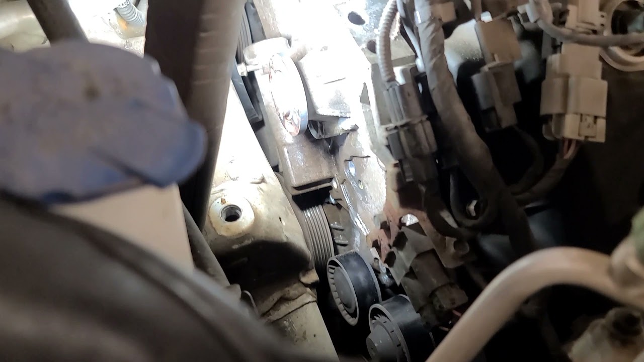 2010 Hyundai Santa Fe 3.5 Water Pump Replacement YouTube
