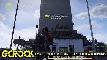 The Division 2 Control Points - Alert Level 3 + Random Blueprint Rewards