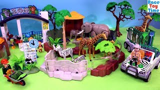 Playmobil Animals Zoo Playset Build and Play - Fun Toys For Kids