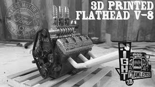 3D Printed Ford Flathead V8 Engine Kit by Night Crawlers 3D