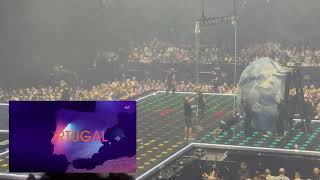 Scene change during postcard - Eurovision Song Contest 2024
