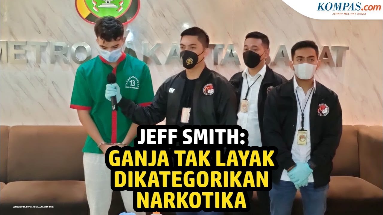 Ditangkap karena Narkoba, Jeff Smith: Ganja Tidak Layak Dikategorikan Narkotika