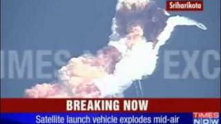 Disaster of Indian communications satellite GSAT-5P  launch vehicle