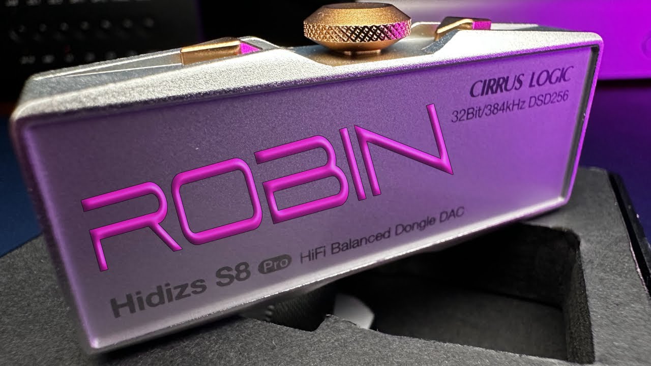 Hidizs S8 Pro Robin - A very smooth Dongle DAC with NOS - YouTube