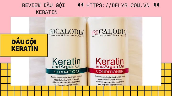 Review dầu gội keratin complex nano