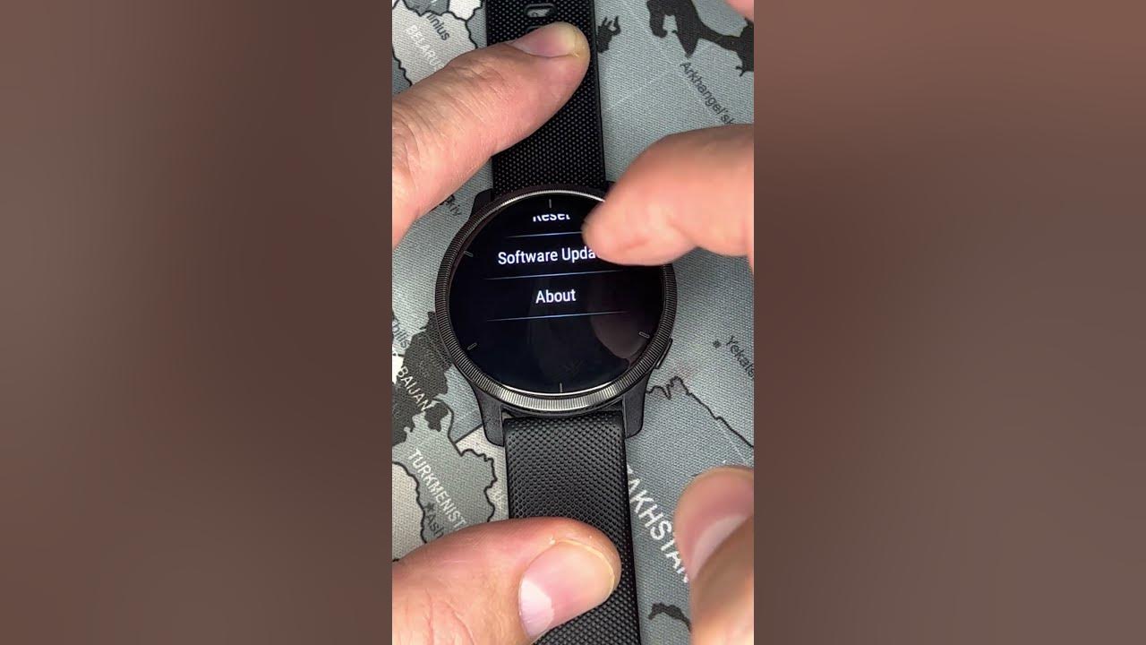 How to check firmware version on Garmin Venu 2 YouTube
