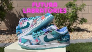 Nike Sb Dunk Futura Bleached Aqua! DUNK OF THE YEAR??