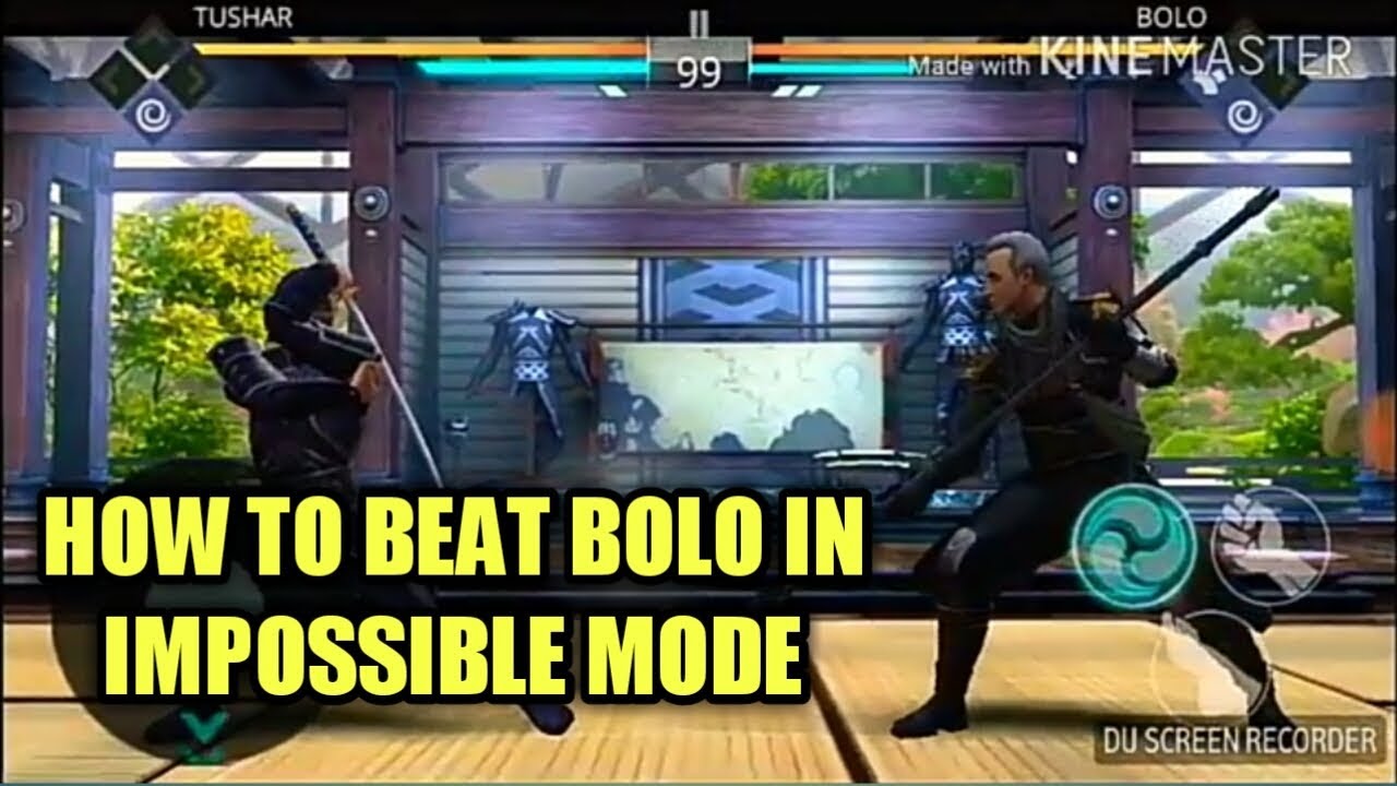 Shadow fight 3 how to win a bolo in impossible  mode