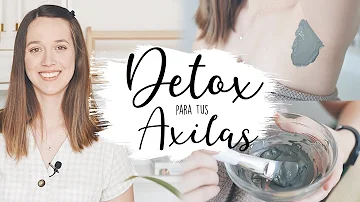 ¿Cómo puedo desintoxicar mis axilas naturalmente?