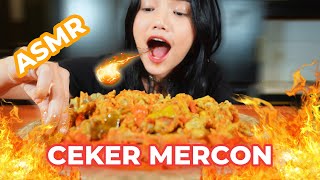 ASMR CEKER MERCON TERPEDAS,GAKUAT PEDASNYA???