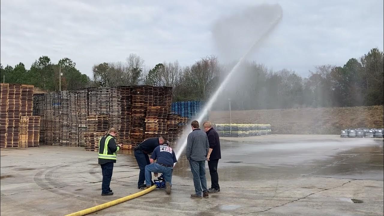 Eatonton Fire Department receives Blitz Nozzle YouTube