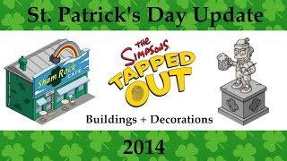 TSTO: St. Patrick's Day Update 2014: Buildings   Decorations