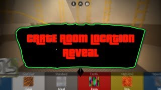 Roblox Vehicle Simulator [Beta] - CRATE ROOM LOCATION!!!