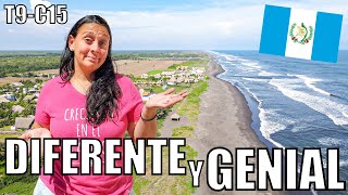 😱 Así es la MEJOR PLAYA del PACÍFICO de GUATEMALA 🇬🇹 El Paredón | Sipacate 👉 Van Life Centroamérica