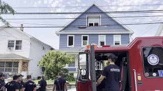 Porch fire displaces multiple people in Scranton