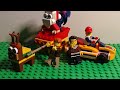 LEGO Build Santa Claus's sledge. Animated by Riz Van Maklai.