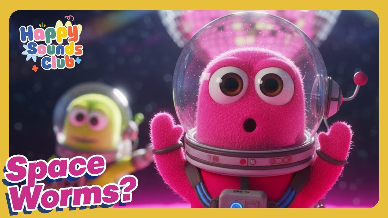 Space Worms Dance Song | | Wiggle, Jump & Clap Along | Action Song for Kids