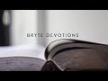Bryte Devotions: Jesus Is Amazing, He will Resurrect You By His Spirit