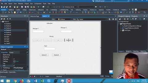 Simple Kalkulator Berbasis Android - RAD Studio Delphi 10.3 Rio Architect Community Edition