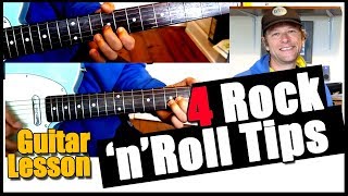 Rock and Roll guitar lesson 1950s guitar riffs