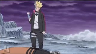 Boruto karma perwujudan momoshiki | di karma boruto | boro ketakutan