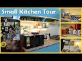 #smallkitchen Small Kitchen Tour | Rental Friendly Kitchen | Kitchen Organization Ideas