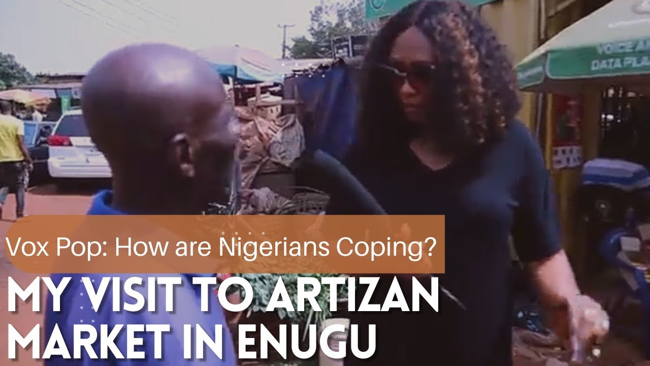How are Nigerians coping with rising Food Prices?| My First VOX Pop at Artizan Market in Enugu