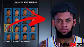 THE BEST COMP FACE CREATION IN NBA 2K22! BEST DRIPPY FACE CREATION! (CURRENT GEN & NEXT GEN)