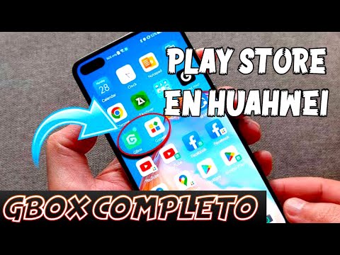 COMO INSTALAR Y UTILIZAR GBOX PARA CELULARS HUAWEI | Todas las Aplicaciones de Google en HUAWEI 📲