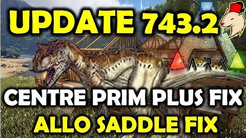 ARK Update CENTRE BUG FIX - How To Get Allo Saddles Primitive Plus