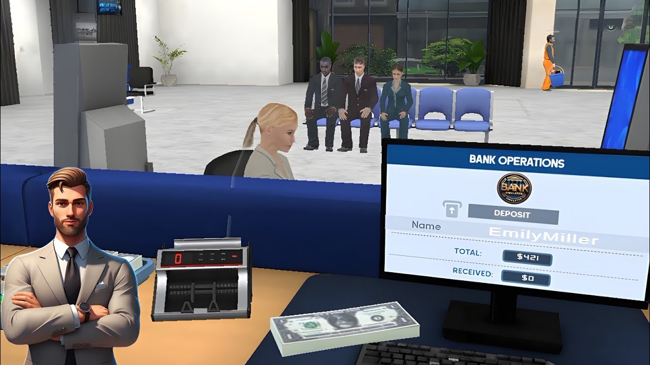 Monetary Simulator Game Bank Simulator Money Business: Android Gameplay - YouTube