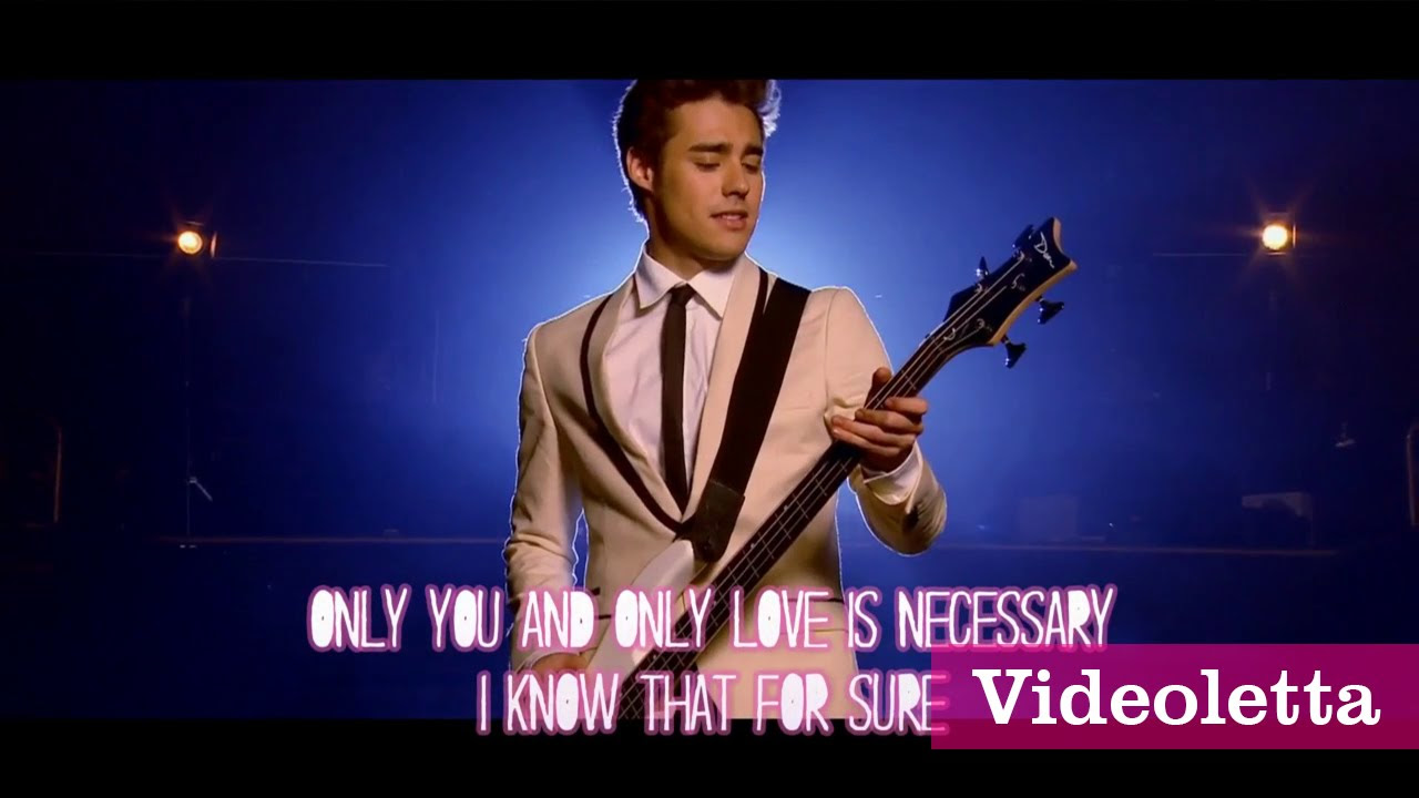 Violetta 3 English Love is in the air Music Video with lyrics