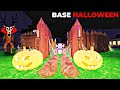 Aku Buat Base HALLOWEEN TERKEREN Di 99 Night In The Forest! (roblox)