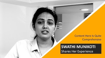 Content here is quite comprehensive - Swathi Munikoti, Jigsaw alumnus