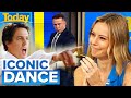 Karl recreates Hugh Grant’s iconic Love Actually dance on live TV | Today Show Australia