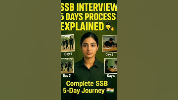 "SSB INTERVIEW 5 DAYS PROCESS 🔥 |SSB इंटरव्यू 5 डे प्रोसेस|| " #ssb #ssbinterview  #yt