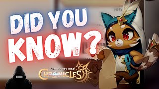 WATCH THIS! SO MANY TIPs of the DAY in ONE VIDEO! - Summoners War Chronicles