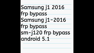 Samsung j1 2016 frp bypass without PC / sm-j120 frp bypass / Galaxy j1 2016 google account bypass