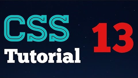 CSS tutorial for beginners -13- Web colors