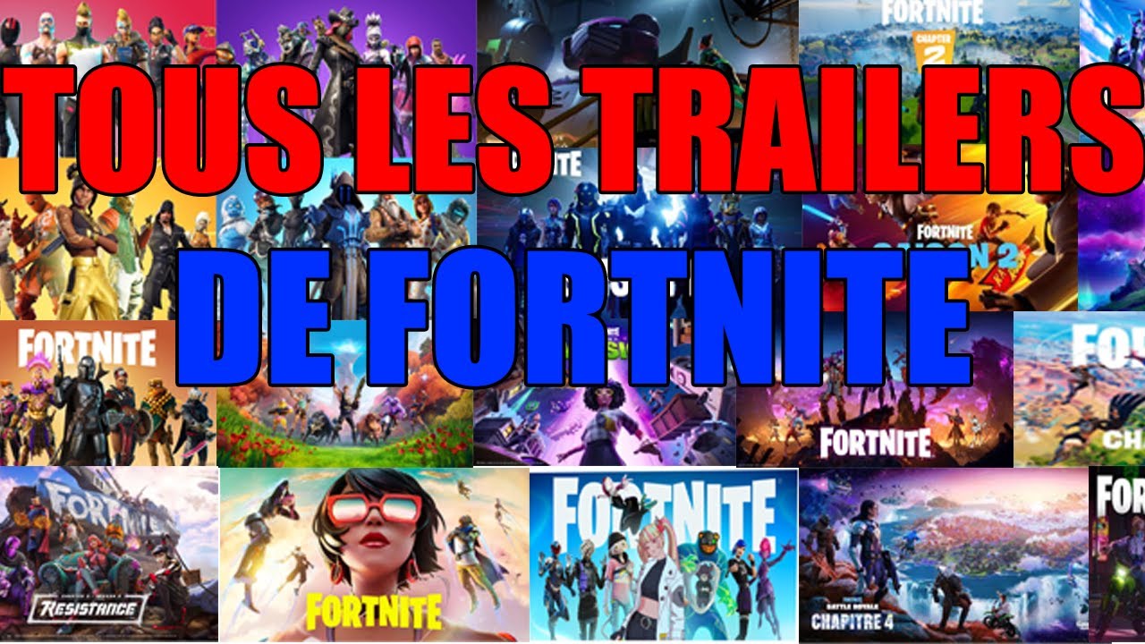 Toutes les Cinématiques de Fortnite Chapitre 1 à 4