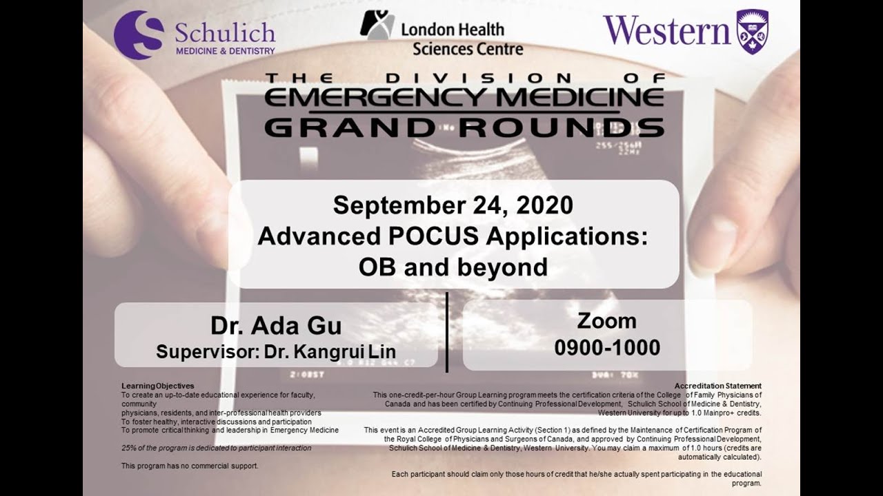 Dr. Ada Gu: Advanced POCUS Applications
