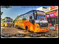 Longest route bus in india vlog with drives mahadev travels ac sleeper  seater