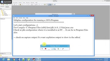 HOW TO CONFIGURE EDITPLUS TO COMPILE AND RUN JAVA PROGRAM | SUNDAY EPISODE-4 | SOURAVTECH