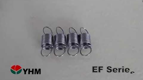 CNC Extension Spring Machine EF-210 - English hook extension spring 120ppm-YHM